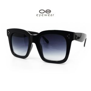 O2 Eyewear 7222 Premium Oversize Sunglasses(BK)